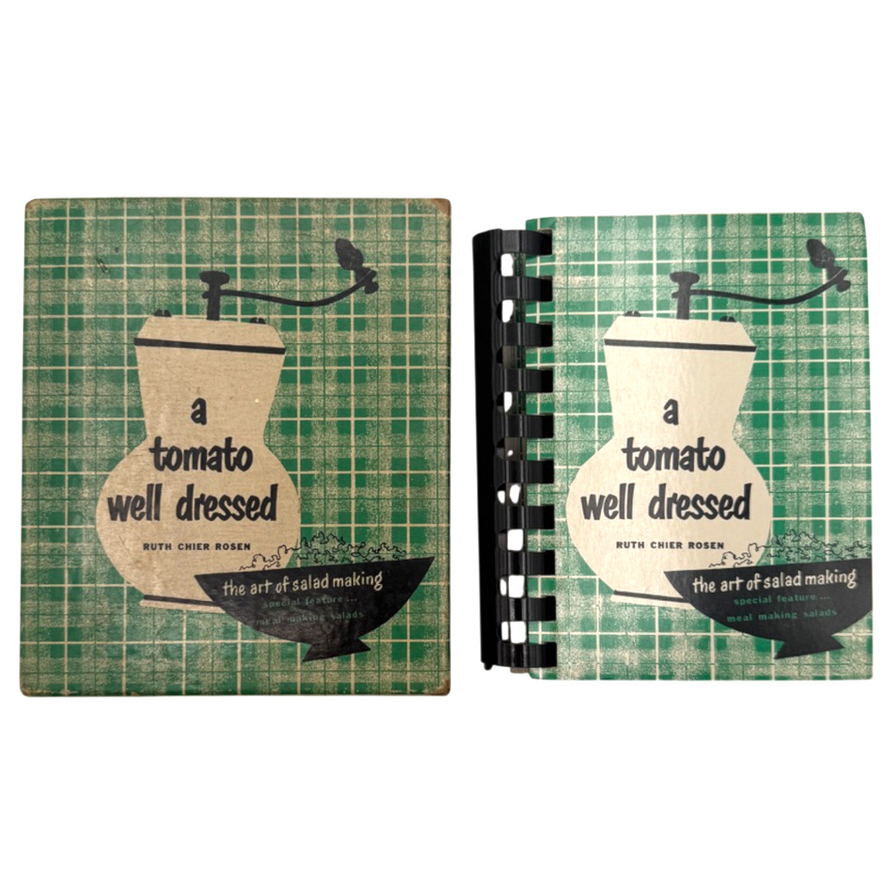 Vintage 1953 Cookbook A Tomato Well Dressed The Art of Salad Making Ruth Rosen
